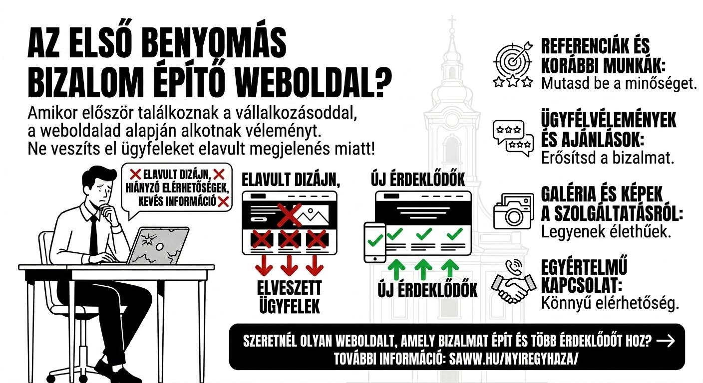 Miért nem bíznak meg a látogatók a weboldaladban?
