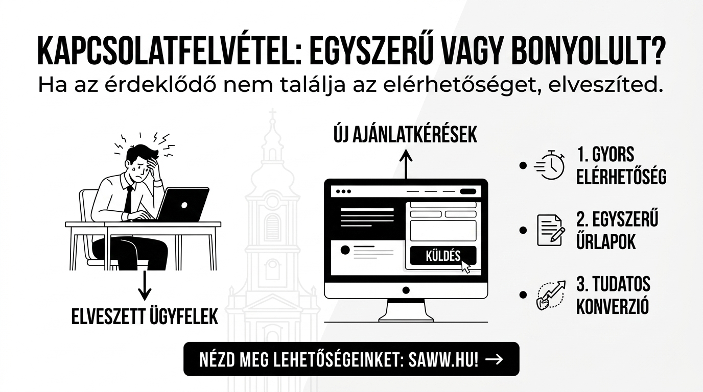 Miért fontos a gyors kapcsolatfelvétel a weboldalon?
