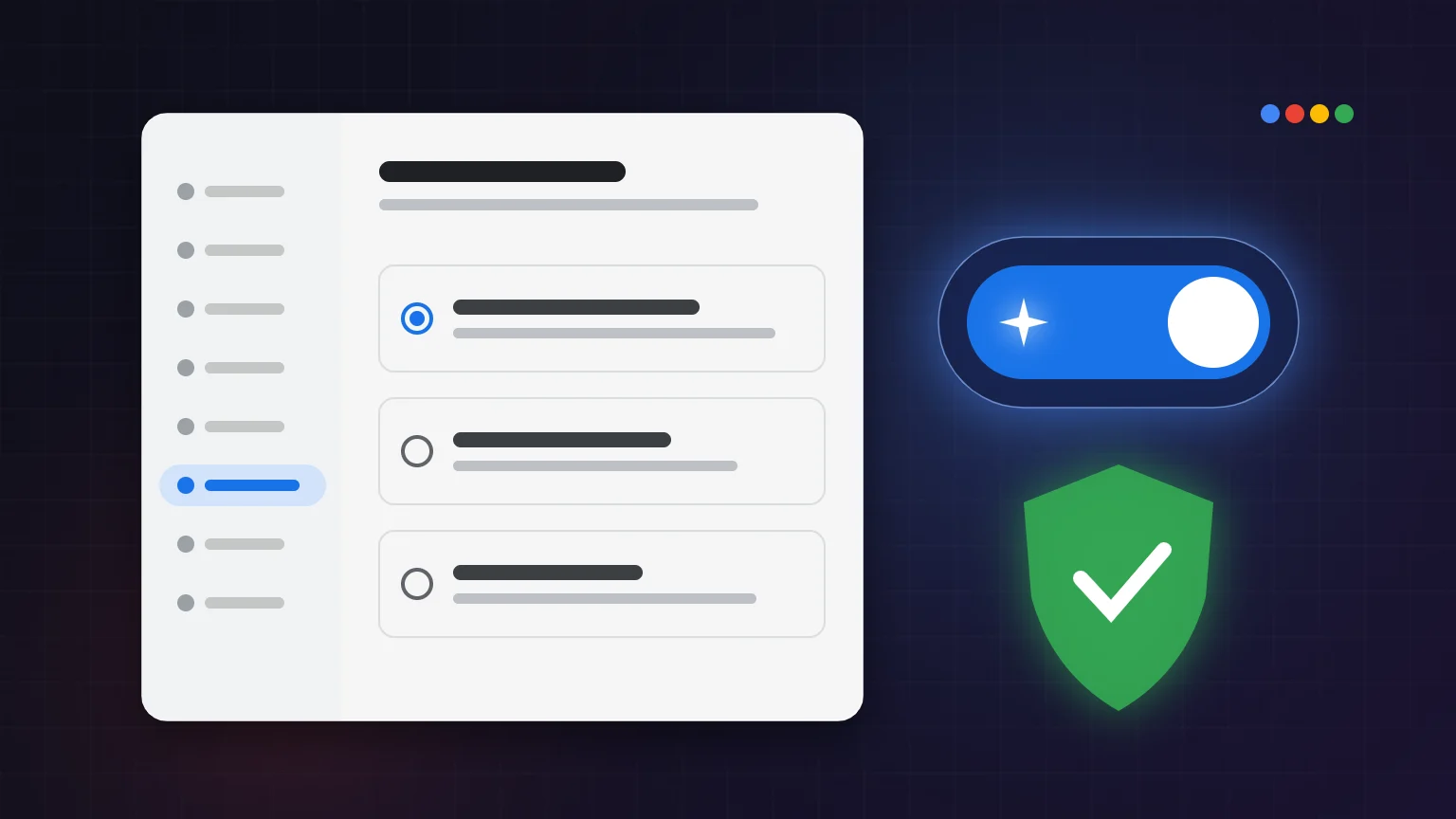 Search Console beállítás, amellyel a weboldal kizárható a Google generatív AI-felületeiről