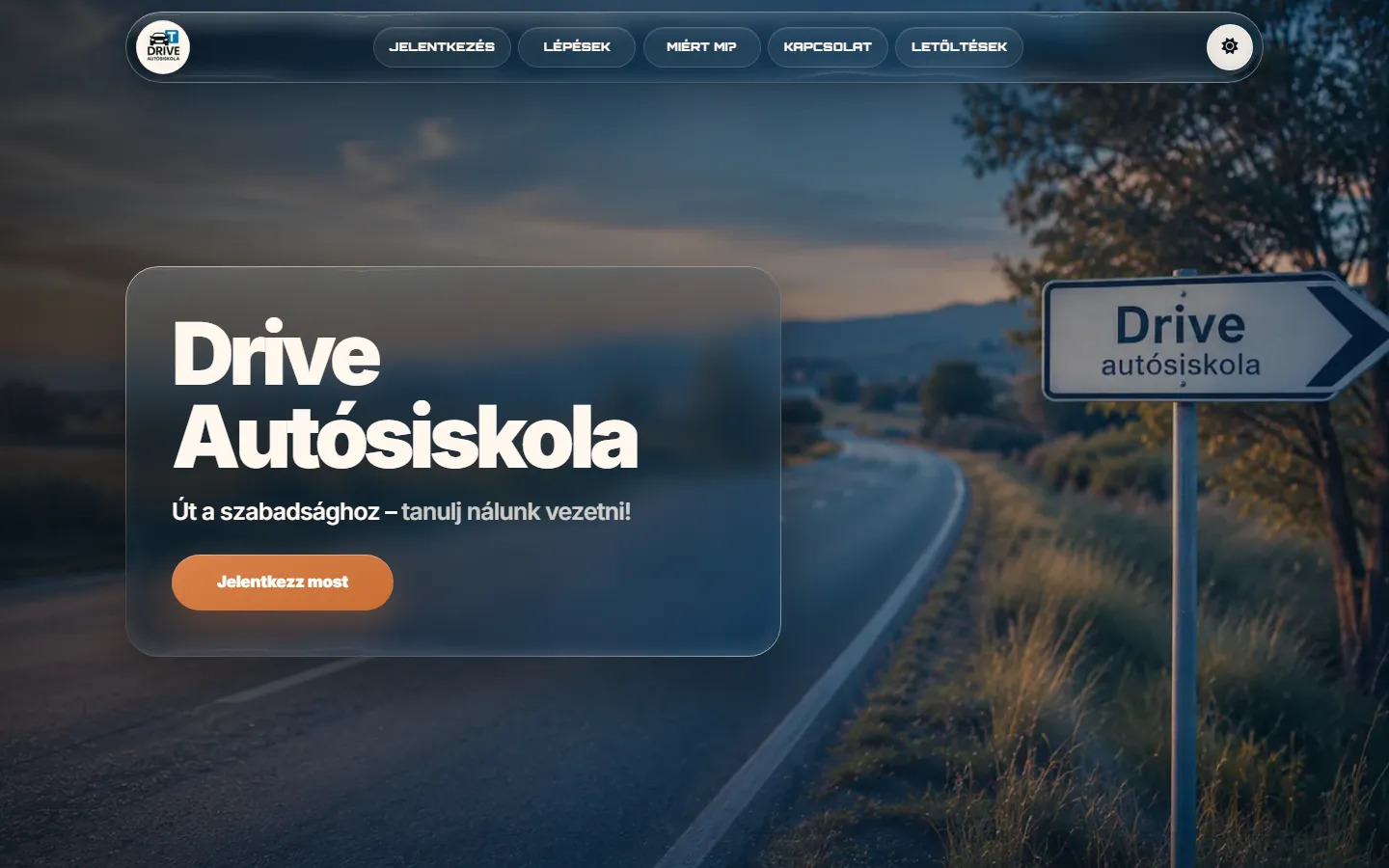 E-Jogsi.hu weboldal – asztali nézet