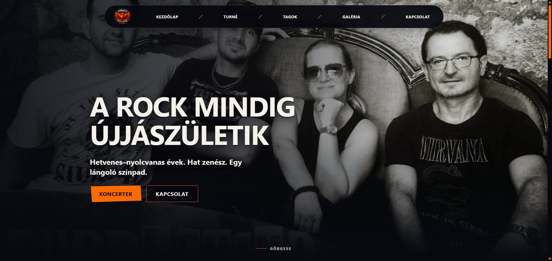 Főnix rock band  - 2